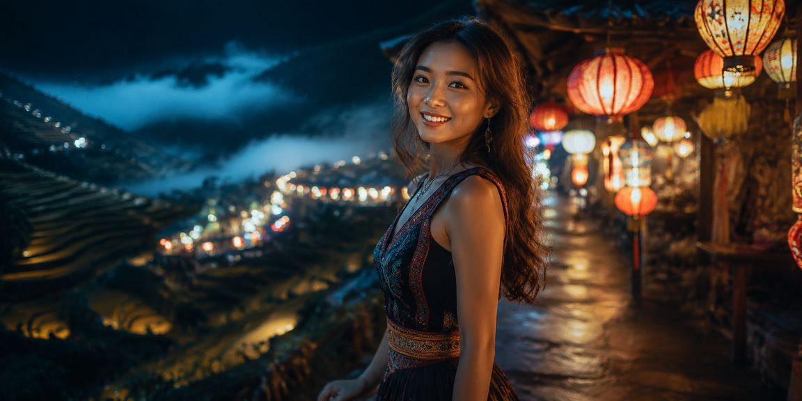 Chợ đêm sapa với ánh đèn casino rực rỡ
